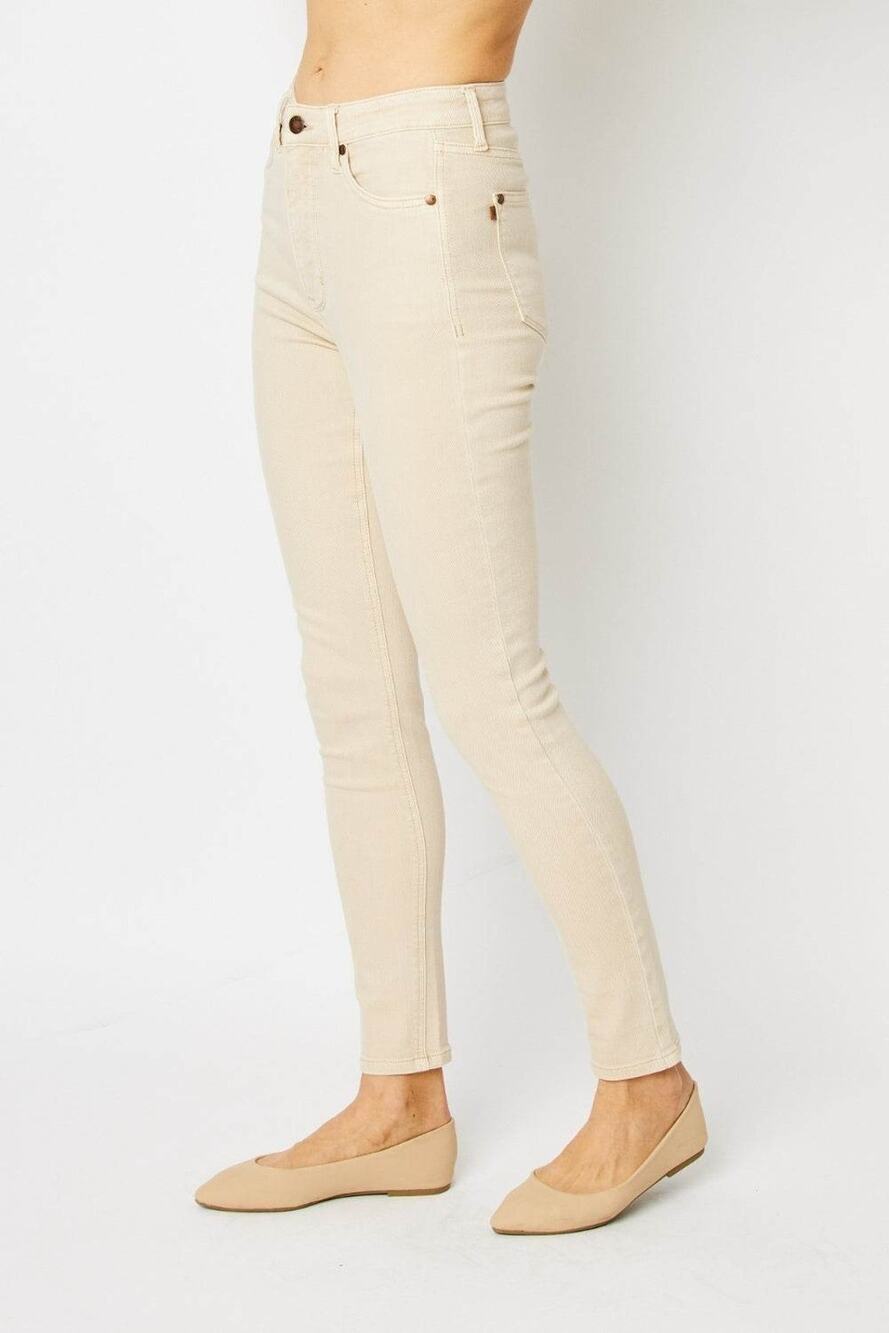 Judy Blue Full Size Garment Dyed Tummy Control Skinny Women Jean 3/26